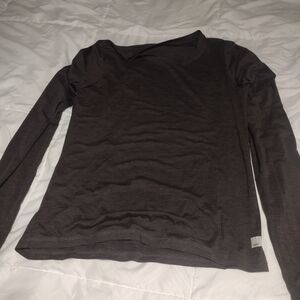 Vuori Burgundy Long Sleeve Shirt